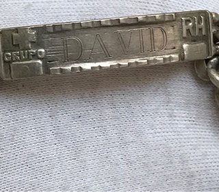 Esclava Plata Ley David + Regalo