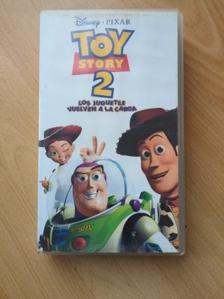 Lote VHS Toy Story 1 y 2 (Español)