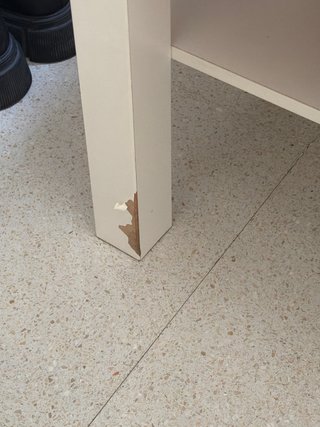 Mueble TV y Estantería Blanca