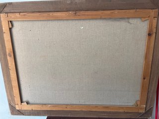 Cuadro de caza vintage perro y perdiz cuadro paisa