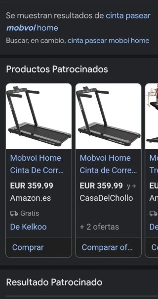 Cinta de correr Mobvoi Home