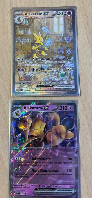 Alakazam EX Carta Pokemon Ultra Rara