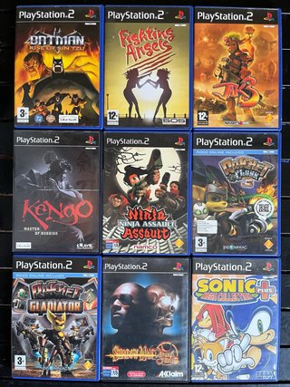 Juegos PS2 18€/unidad
