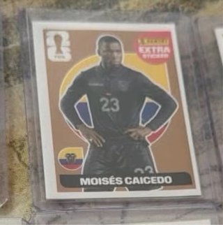Cromo Extra Moisés Caicedo Ecuador