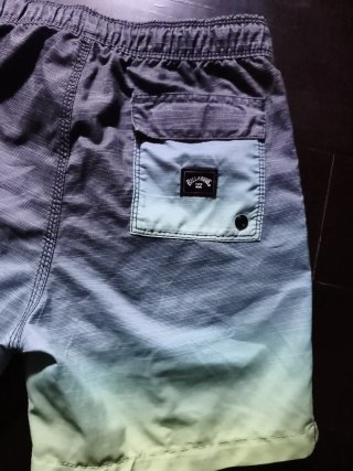 Bañador Billabong degradado azul-verde 14 años