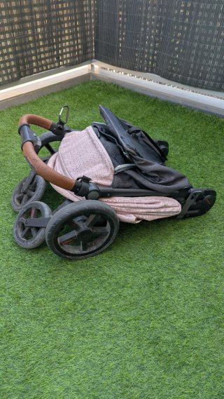 Silla de paseo Mast M4 rosa