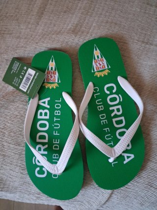 Chanclas Córdoba CF Verdes Talla Única