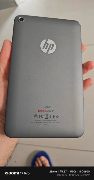 Tablet HP 17  Negra 10/10