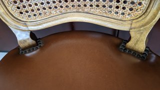 Silla vintage estilo Luis XV para restaurar