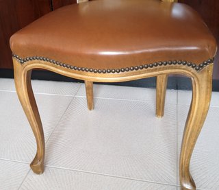 Silla vintage estilo Luis XV para restaurar