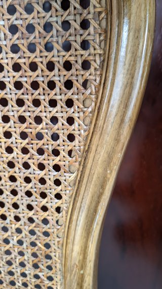 Silla vintage estilo Luis XV para restaurar