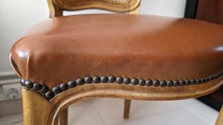 Silla vintage estilo Luis XV para restaurar