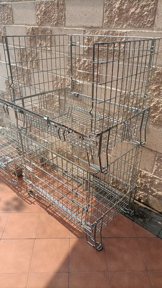 Jaula Metálica Plegable Acero Galvanizado