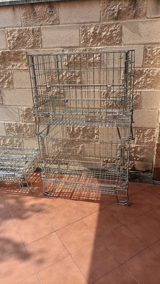 Jaula Metálica Plegable Acero Galvanizado