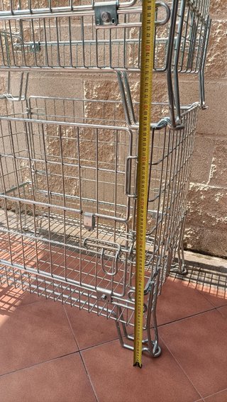 Jaula Metálica Plegable Acero Galvanizado