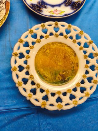 Lote 4 pratos decorativos variados