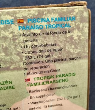 Piscina infantil hinchable