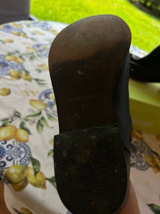 Botines negros tachuelas T41