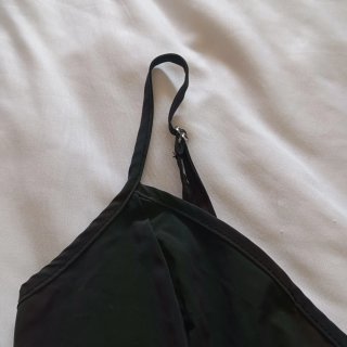 Top plateado iridiscente talla XS