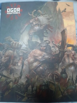Libro Ejercito Ogor Mawtribes Battletome y targeta