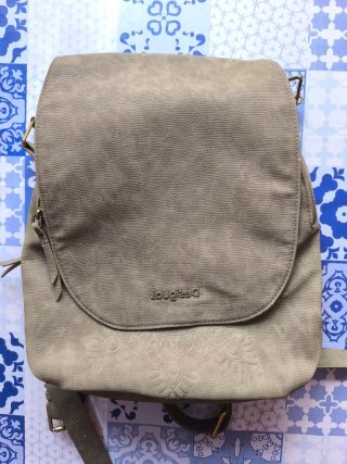 Mochila Bolso Desigual Beige