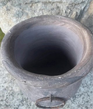 Vaso vintage in terracotta
