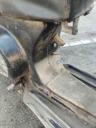 Vespa PK75-125 Negra para restaurar