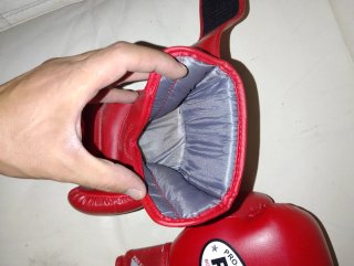 Guantes de Boxeo Rojos
