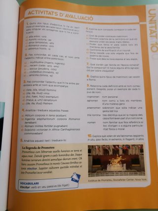 Gal·la Placídia 1. Batxillerat. Llatí