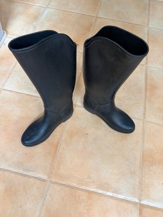 Botas de agua negras Talla 36/37