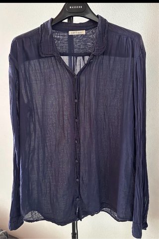 Camicia donna casual, LOFT blu