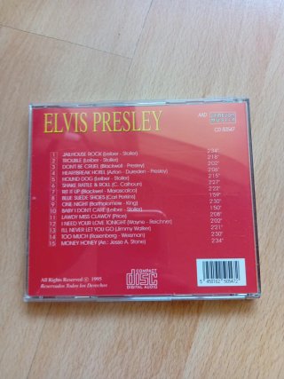 Lote 5 CDs Elvis Presley