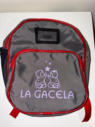 Mochila La Gacela Paterna Gris