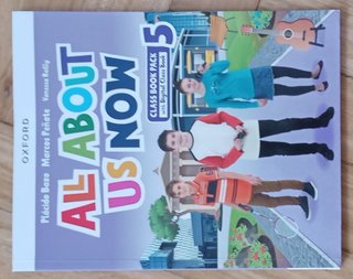 Libro 5° Primaria ALL ABOUT US 5 Classbook inglés