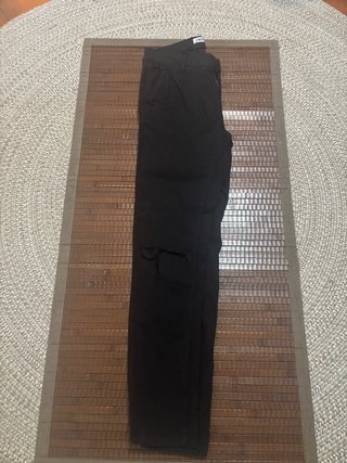 Pantalón Chino Zara Negro Talla 40