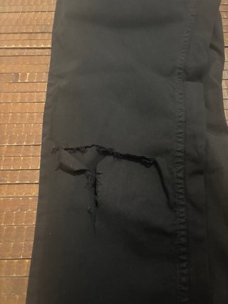 Pantalón Chino Zara Negro Talla 40