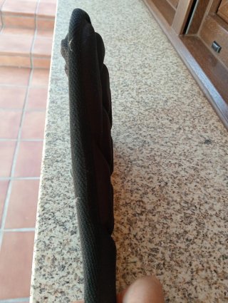 Funda sillín bicicleta acolchada negro