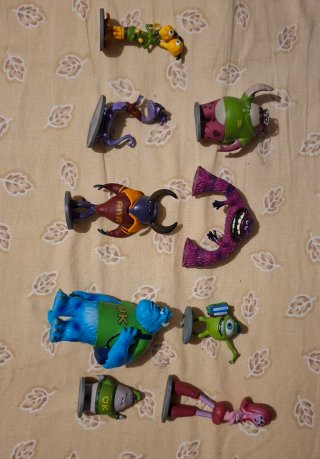 Figuras Monsters University