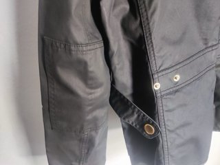 Chaqueta J.Crew impermeable negra