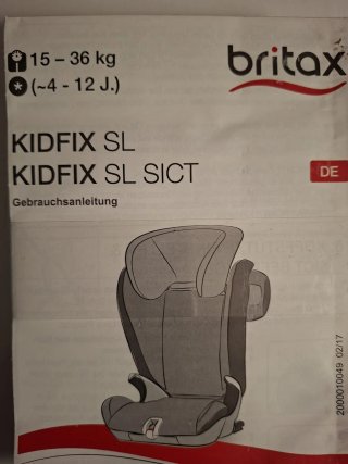 Silla Britax Römer 15-36 kg Isofix