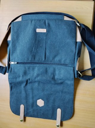 Mochila para portátil de lona
