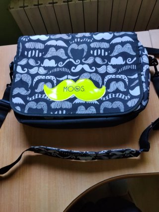 Mochila para portátil de lona