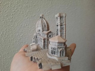 Figura maqueta Duomo Florencia / Firenze