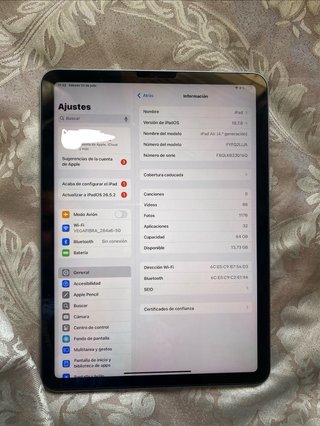 iPad Air 4ta Gen 64GB Azul