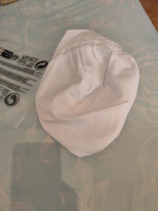 Gorro de cocina blanco