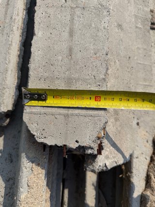 Vigas hormigón 12cm x 3m