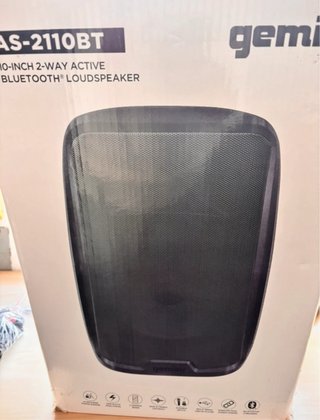 Altavoz Bluetooth Gemini AS-2110BT Negro