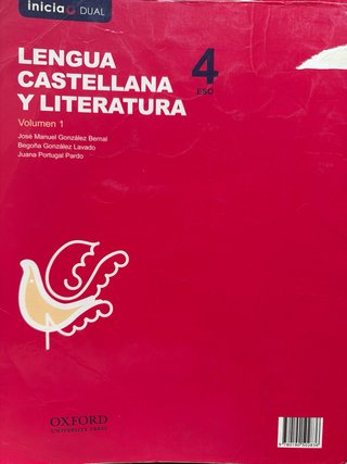 Inicia Lengua Castellana y Literatura 4.º ESO. ...