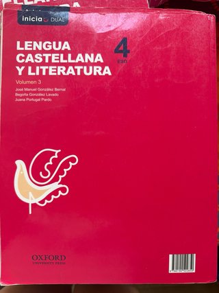 Inicia Lengua Castellana y Literatura 4.º ESO. ...