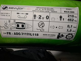 Kayak Hinchable Sevylor Yukon 2P Venta en persona.